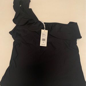 Vineyard Vines one shoulder tankini top